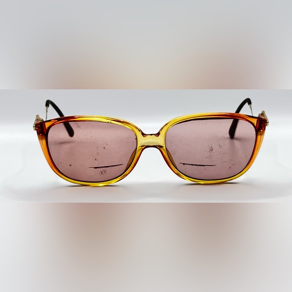 Vintage Viennaline 1479 Brown Oval Sunglasses Frames Only - Picture 3 of 8